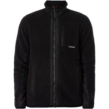 Textiel Heren Mantel jassen Timberland Serpa fleece-sweatshirt Zwart