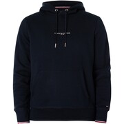 Pullover-hoodie met logo-tip