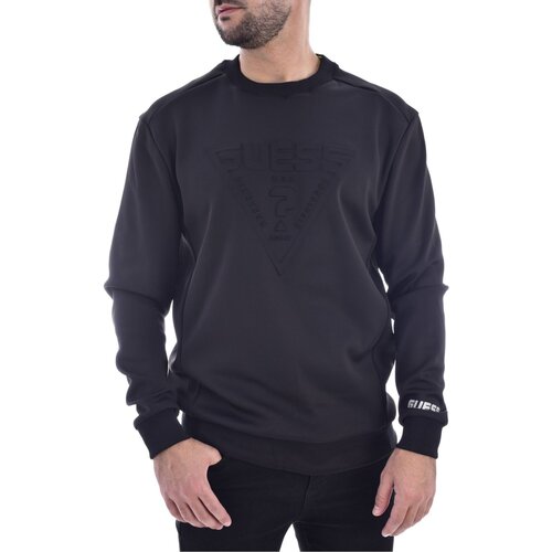Textiel Heren Sweaters / Sweatshirts Guess Z3BQ06 KB212 Zwart
