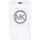Textiel Heren T-shirts korte mouwen MICHAEL Michael Kors CF351OZFV4 Wit