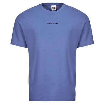 Textiel Heren T-shirts korte mouwen Tommy Jeans TJM REG S NEW CLASSICS Blauw