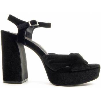 Schoenen Dames Sandalen / Open schoenen Leindia 84701 Zwart