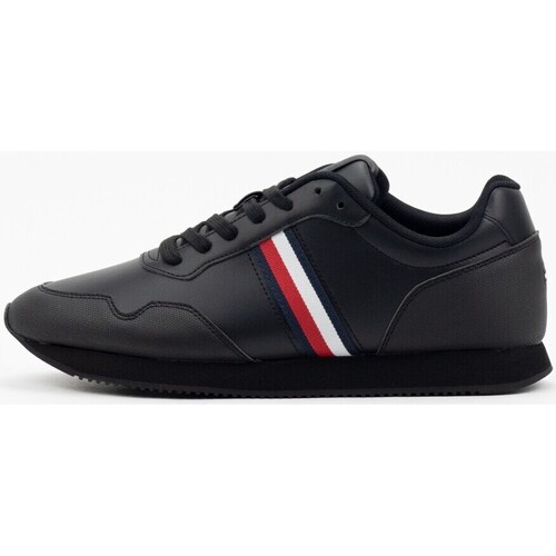 Schoenen Heren Lage sneakers Tommy Hilfiger Zapatillas  en color negro para Zwart