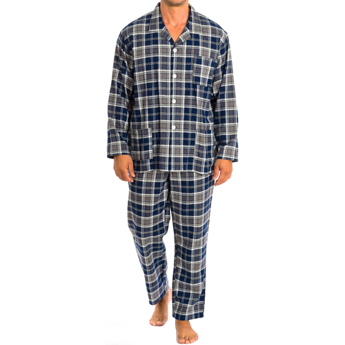 Textiel Heren Pyjama's / nachthemden Kisses&Love KL30180 Marine