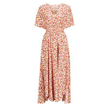 Textiel Dames Lange jurken Betty London RIVKA Rood / Multicolour