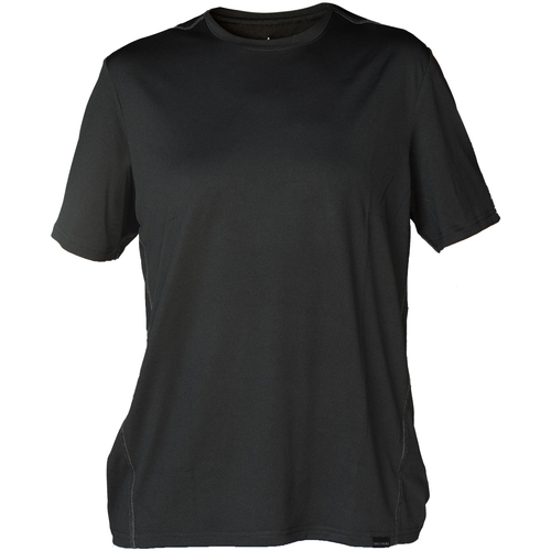 Textiel Heren T-shirts korte mouwen Skechers Godri Charge Tee Zwart
