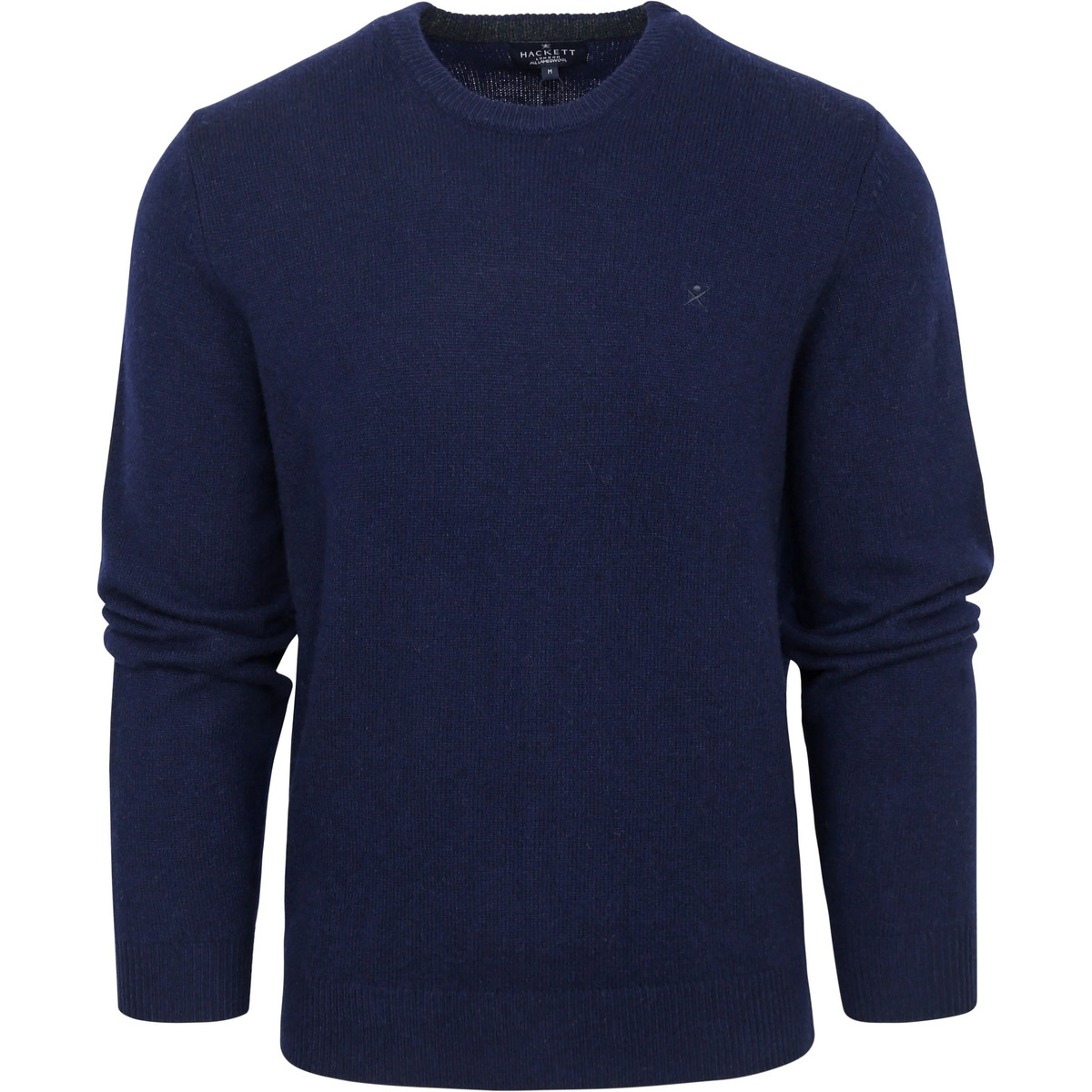 Textiel Heren Sweaters / Sweatshirts Hackett Pullover Wol Navy Blauw