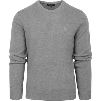 Textiel Heren Sweaters / Sweatshirts Hackett Pullover Wol Grijs Grijs