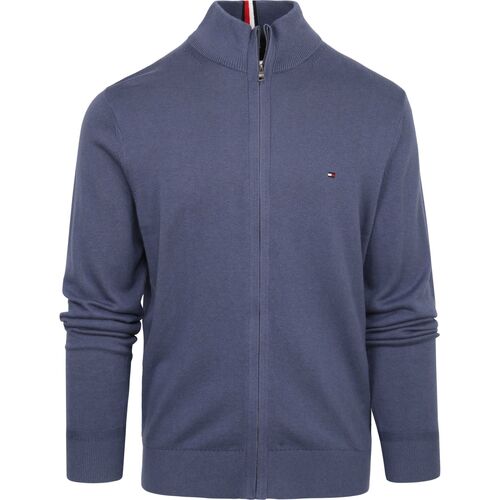Textiel Heren Sweaters / Sweatshirts Tommy Hilfiger Vest Blauw Blauw