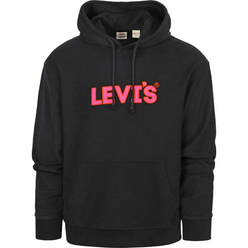 Textiel Heren Sweaters / Sweatshirts Levi's Hoodie Relaxed Zwart Zwart