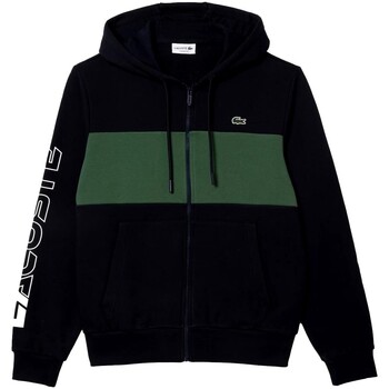 Textiel Heren Sweaters / Sweatshirts Lacoste SUDADERA HOMBRE   COLOR BLOCK SH1416 Zwart