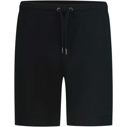 Textiel Heren Korte broeken / Bermuda's Russell Athletic Iconic Shorts Zwart
