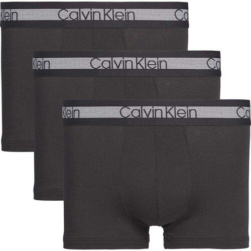 Ondergoed Heren BH's Calvin Klein Jeans Trunk 3P Zwart