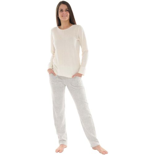 Textiel Dames Pyjama's / nachthemden Pilus ADA Beige