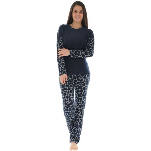 Textiel Dames Pyjama's / nachthemden Christian Cane COEURS Blauw