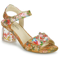 Schoenen Dames Sandalen / Open schoenen Laura Vita  Camel / Veelkleurig