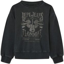 Textiel Meisjes Sweaters / Sweatshirts Pepe jeans  Zwart