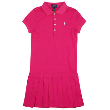 Textiel Meisjes Korte jurken Polo Ralph Lauren SSPLTPOLODRS-DRESSES-DAY DRESS Roze / Bright / Roze