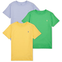Textiel Kinderen T-shirts korte mouwen Polo Ralph Lauren 3PKCNSSTEE-SETS-GIFT BOX SET Blauw / Groen / Geel / Bl / Oasis / Geel