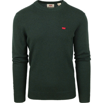 Levi's Sweater Levis Original Sweater Wol Donkergroen