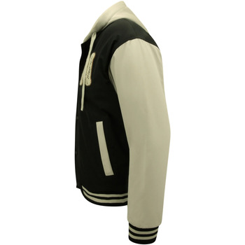 Enos Baseball Jacket Classic Oversized Zwart