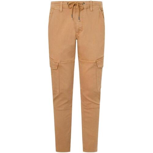 Textiel Heren Broeken / Pantalons Pepe jeans  Beige