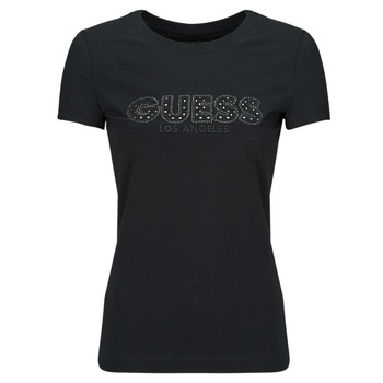 Guess Sangallo Dames T-shirt Lente Zomer Collectie Black Dames