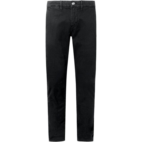Textiel Heren Chino's Pepe jeans PANTALON CHINO SLIM FIT NEGRO HOMBRE   PM211460C342 Zwart