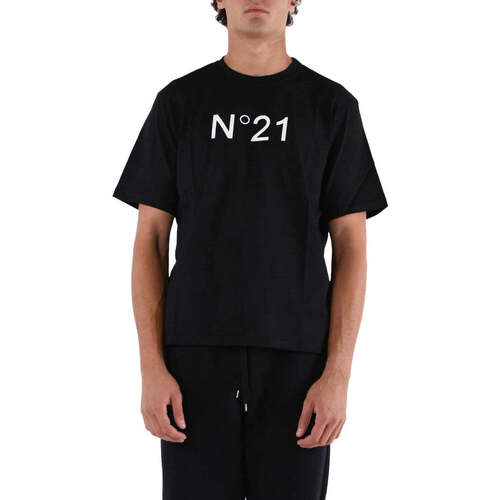 Textiel Heren T-shirts & Polo’s N°21  Zwart