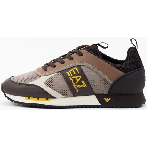 Schoenen Heren Sneakers Emporio Armani EA7 29059 Bruin