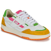 Schoenen Dames Lage sneakers Caval PLAYGROUND Wit / Oranje / Roze