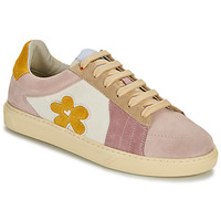 Schoenen Dames Lage sneakers Caval BLOOM SWEET FLOWER Wit / Roze