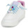 Schoenen Meisjes Lage sneakers Geox J WASHIBA GIRL Wit / Multicolour