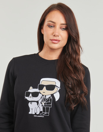 Karl Lagerfeld ikonik 2.0 sweatshirt Zwart