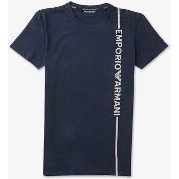 Textiel Heren T-shirts korte mouwen Emporio Armani 111035 3F523 Blauw