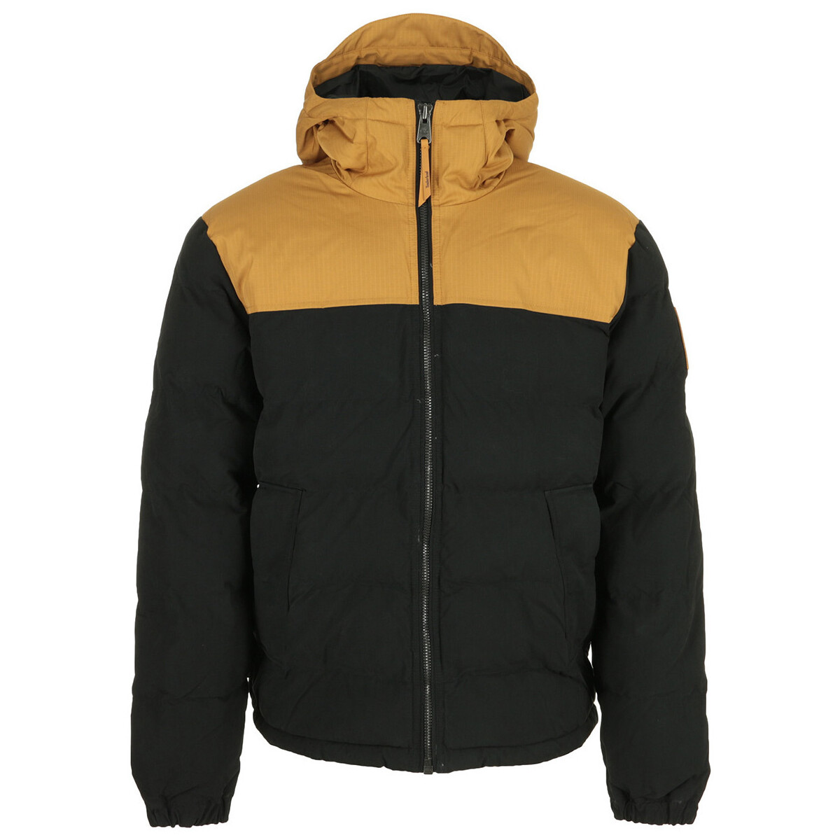 Textiel Heren Wind jackets Timberland Hood Puffer Zwart