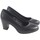 Schoenen Dames Allround Hispaflex Zapato señora  23221 negro Zwart