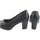 Schoenen Dames Allround Hispaflex Zapato señora  23221 negro Zwart