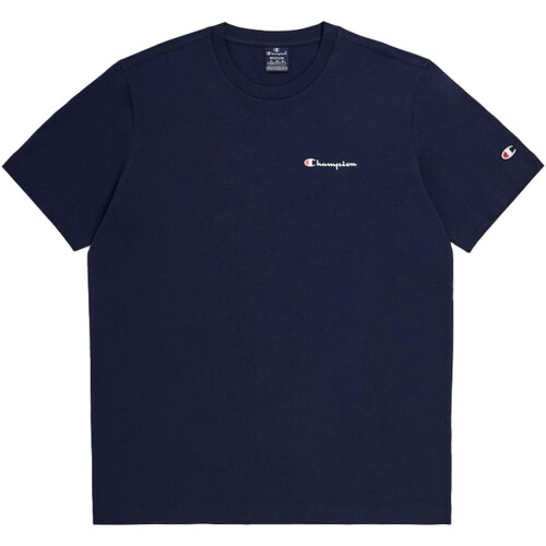 Textiel Heren T-shirts & Polo’s Champion Crewneck T-Shirt Blauw