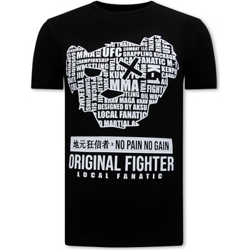 Local Fanatic T-shirt Korte Mouw MMA Orginal Fighter