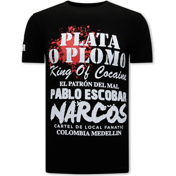Local Fanatic T-shirt Korte Mouw Plato Plomo