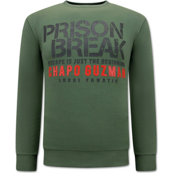 Local Fanatic Sweater Chapo Guzman Prison Break