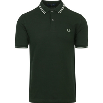 Fred Perry T-shirt Polo M3600 Donkergroen T51