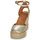 Schoenen Dames Sandalen / Open schoenen Unisa CAMEO Goud
