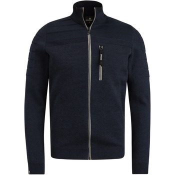 Textiel Heren Sweaters / Sweatshirts Vanguard Vest Zip Mouliné Navy Blauw