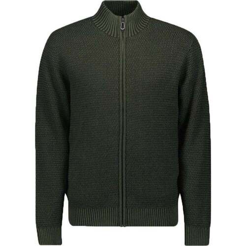 Textiel Heren Sweaters / Sweatshirts No Excess Vest Zipper Donkergroen Groen