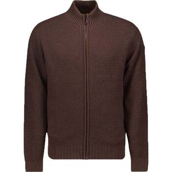 Textiel Heren Sweaters / Sweatshirts No Excess Vest Zipper Bruin Bruin