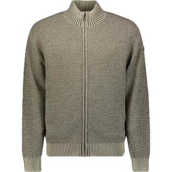 Textiel Heren Sweaters / Sweatshirts No Excess Vest Zipper Greige Beige