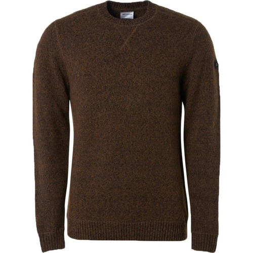 Textiel Heren Sweaters / Sweatshirts No Excess Trui Melange Caramel Bruin