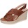 Schoenen Dames Sandalen / Open schoenen Geox EY21 Bruin